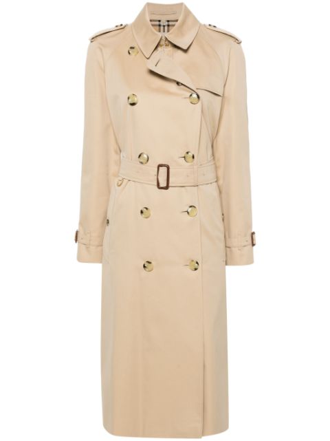 Affordable Burberry double-breasted trench coat Women