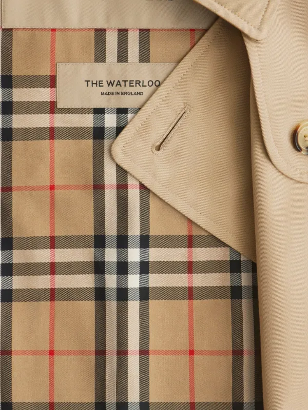 BURBERRY Londonダブルブレスト トレンチコート Burberry ダブルブレスト トレンチコート | ブラウン | FARFETCH JP