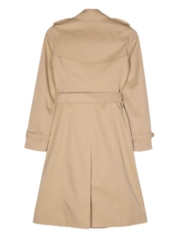 Burberry ダブルブレスト トレンチコート | ニュートラル | FARFETCH JP