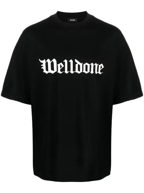 T-shirt en coton à logo imprimé - We11done - Modalova