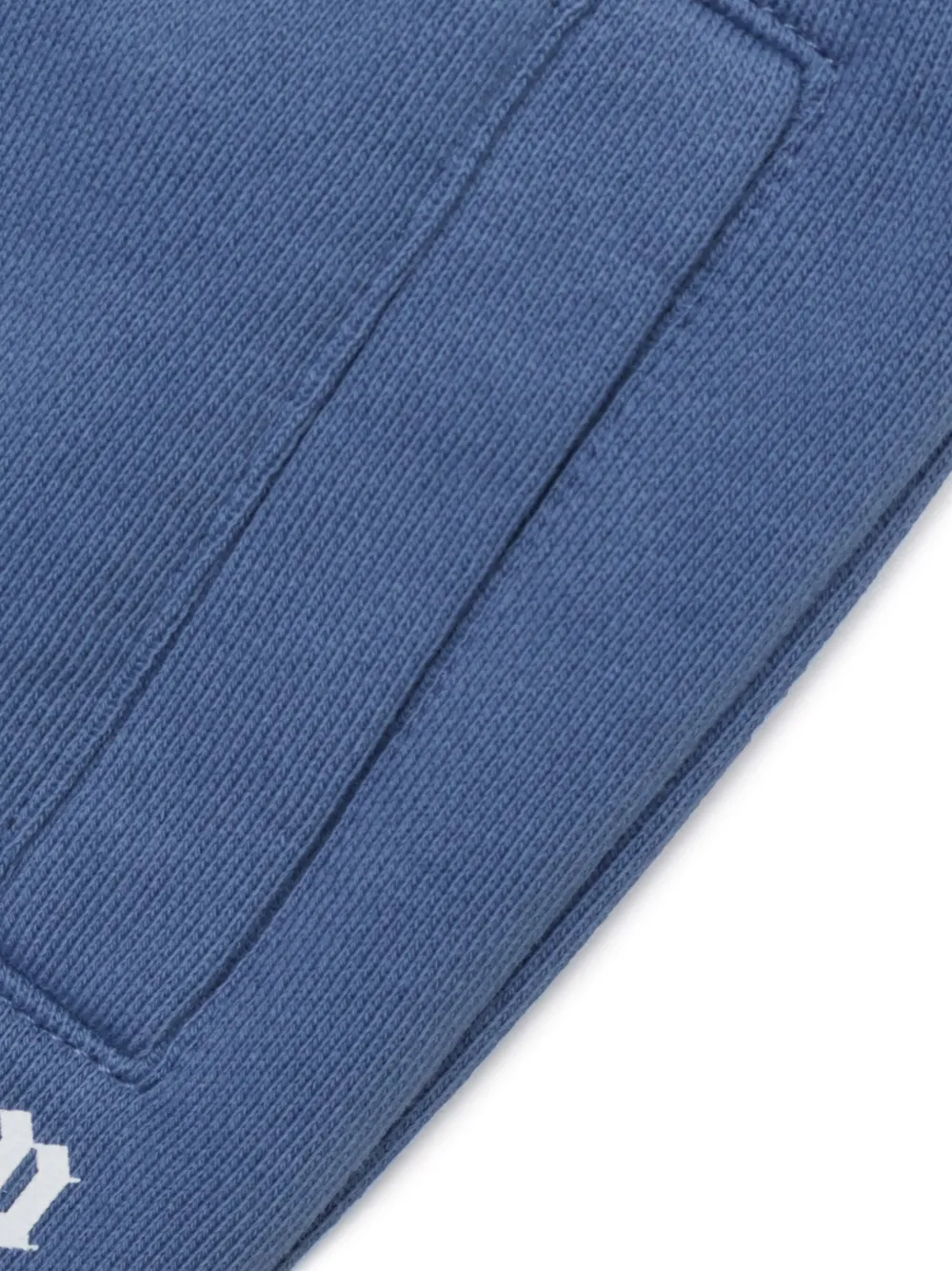 Palm Angels Katoenen trainingsbroek met logoprint Blauw