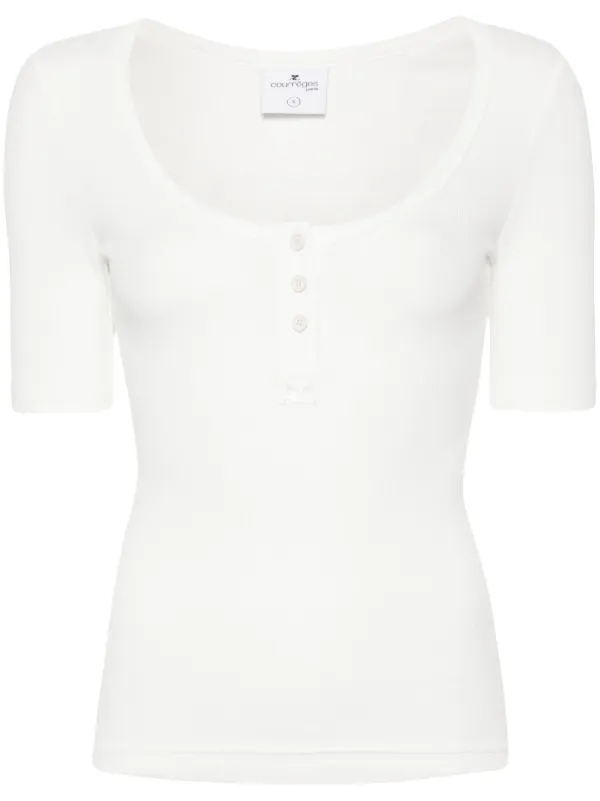 courrèges ホワイト Tシャツ Mサイズ 22541316_52540195_600.jpg