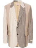 Marni Degrade's striped blazer - Neutrals