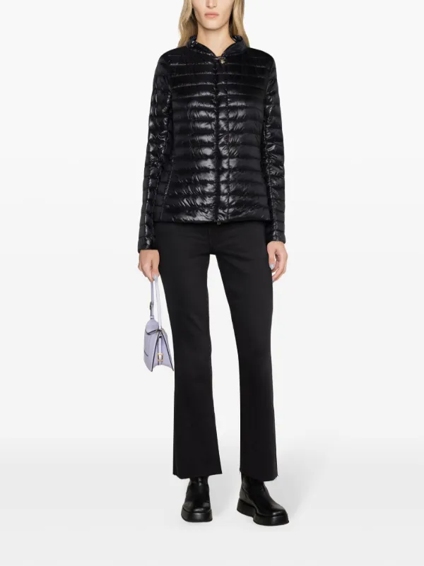 【HERNO】ELENA DOWN JACKET Herno Elena Quilted Down Jacket | Black | FARFETCH