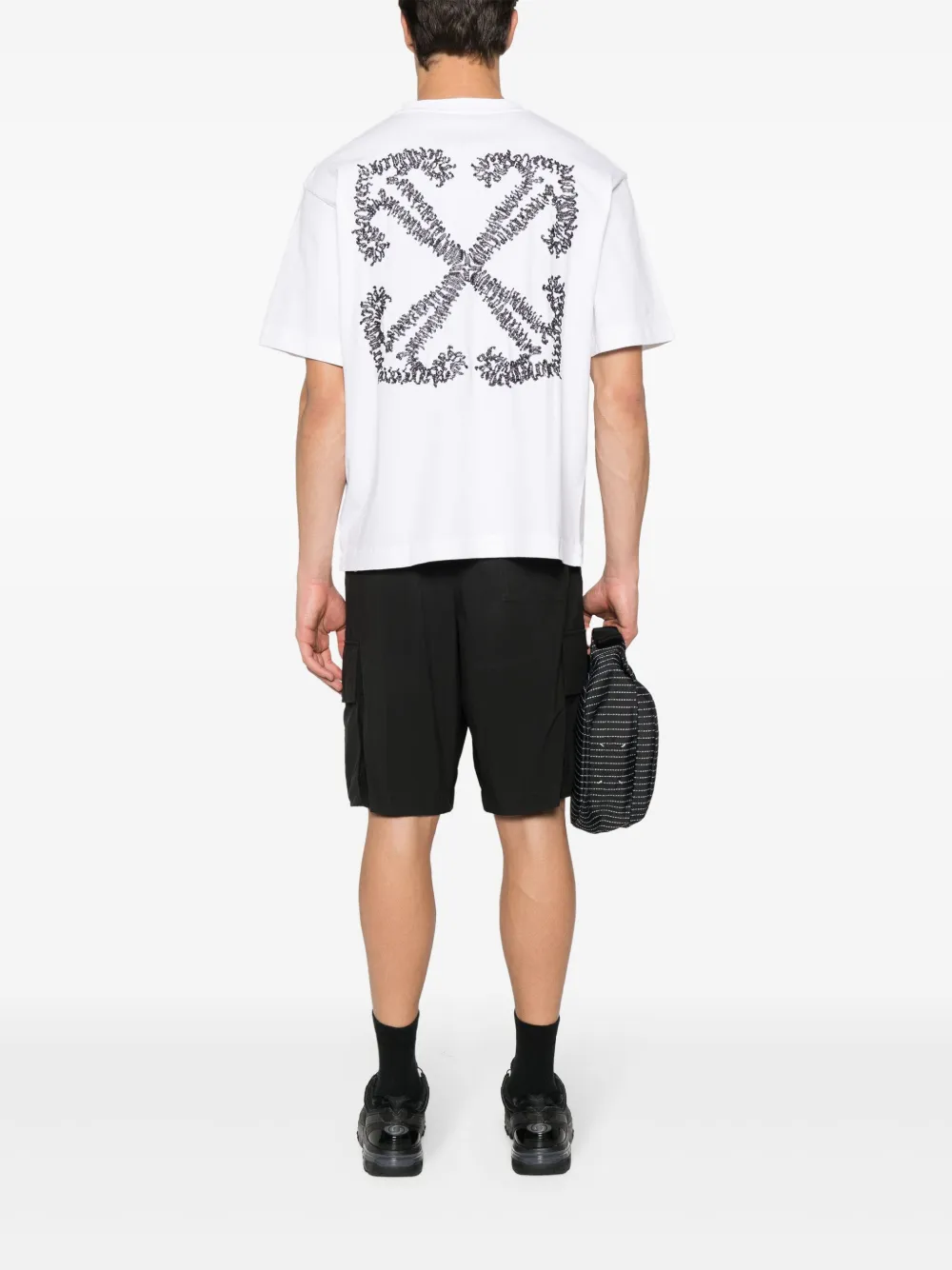 Off-White Arrows-motif cotton T-shirt - Wit