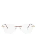 Cazal 1275 rimless glasses - Gold
