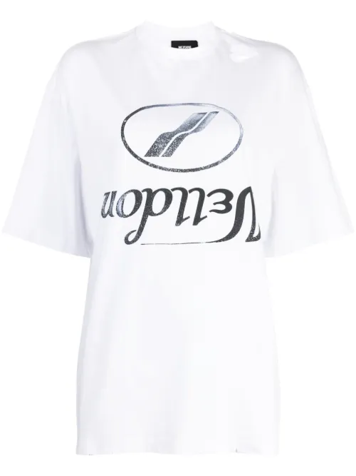 T-shirt en coton à imprimé graphique - We11done - Modalova