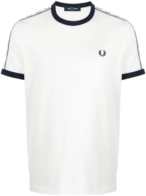 T-shirt à patch photographique Ringer - Fred Perry - Modalova