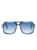 Cazal 669 pilot-frame sunglasses - Blue