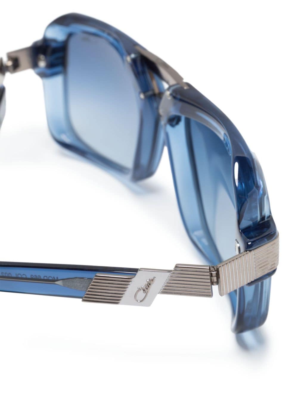 Shop Cazal 669 Pilot-frame Sunglasses In 蓝色