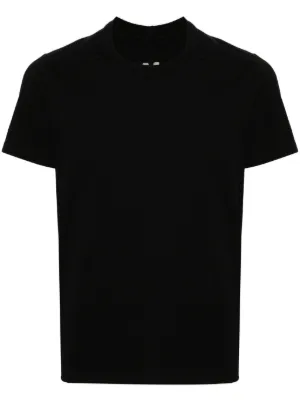 Mens Rick Owens black Split-Sleeve T-Shirt