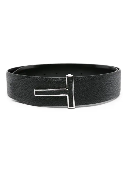 TOM FORD T-buckle leather belt 