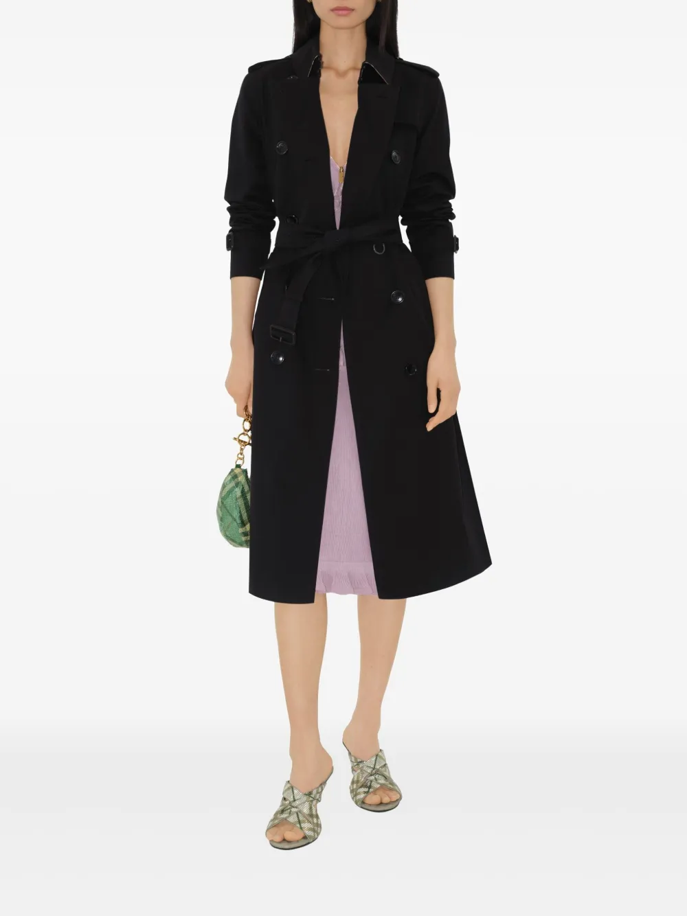 Burberry Kensington Heritage Cotton Classic Mid-length