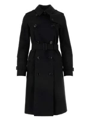 Stella McCartney ダブルブレスト トレンチコート | ブラック