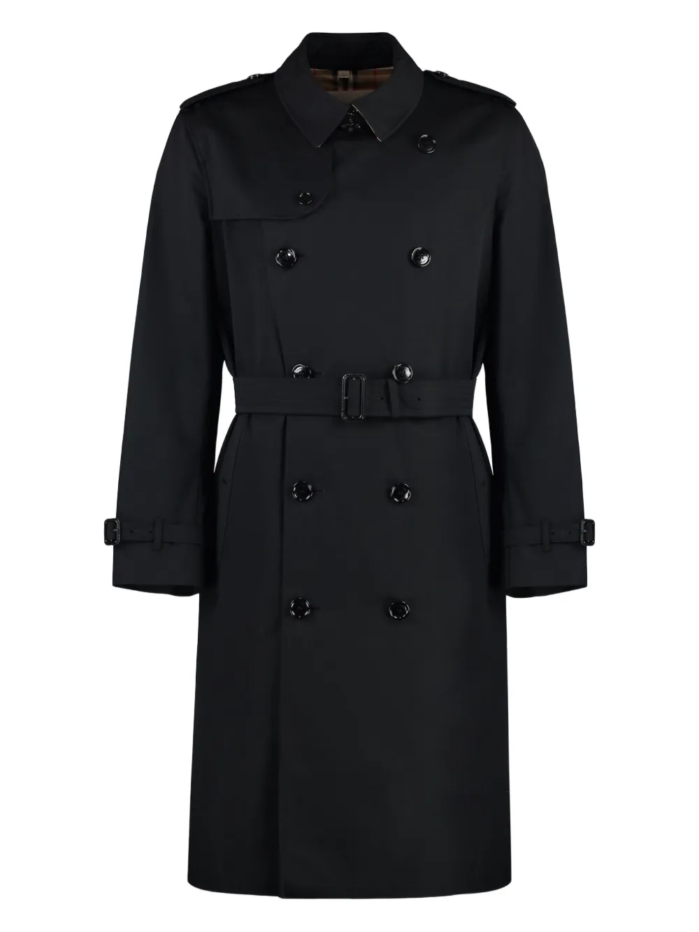 Burberry Heritage Kensington belted trench coat | Black | Image 1