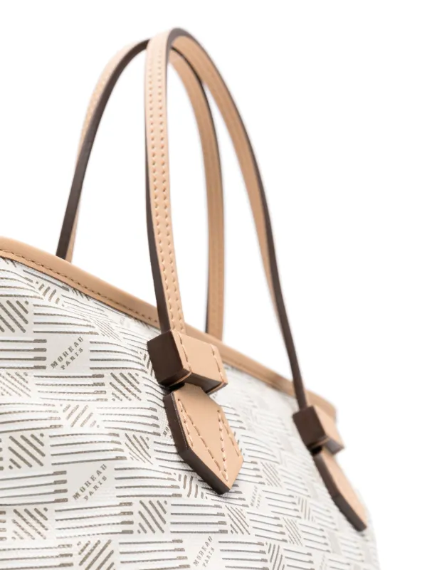 Cream clearance tote handbag