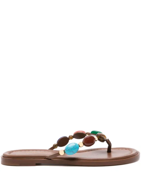 Gianvito Rossi flip flops Shanti