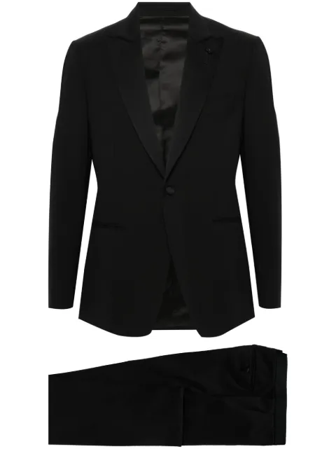 Lardini single-breasted wool suit