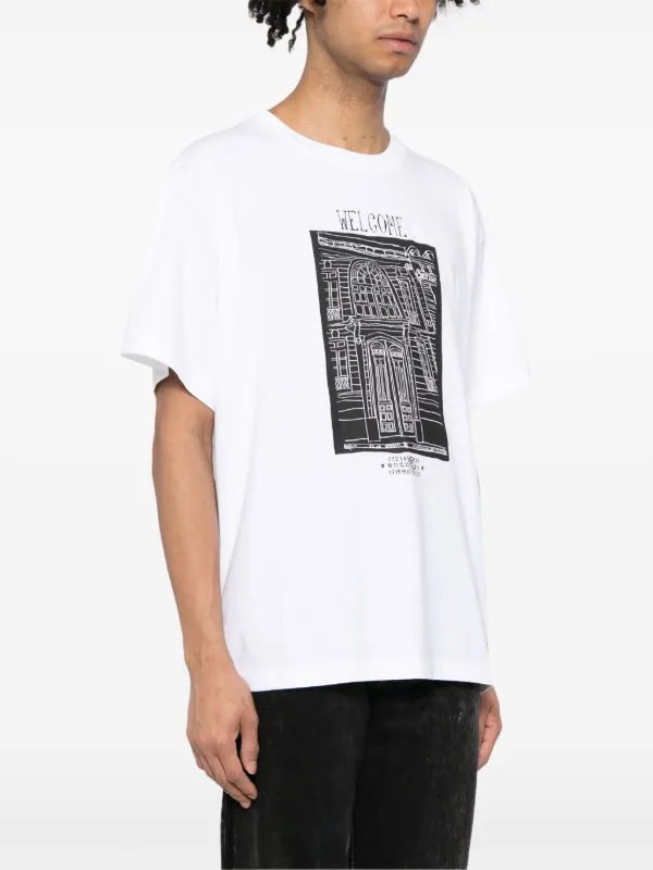 MM6 Maison Margiela Welcome プリント Tシャツ - Farfetch