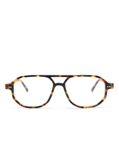 Moscot pilot-frame glasses