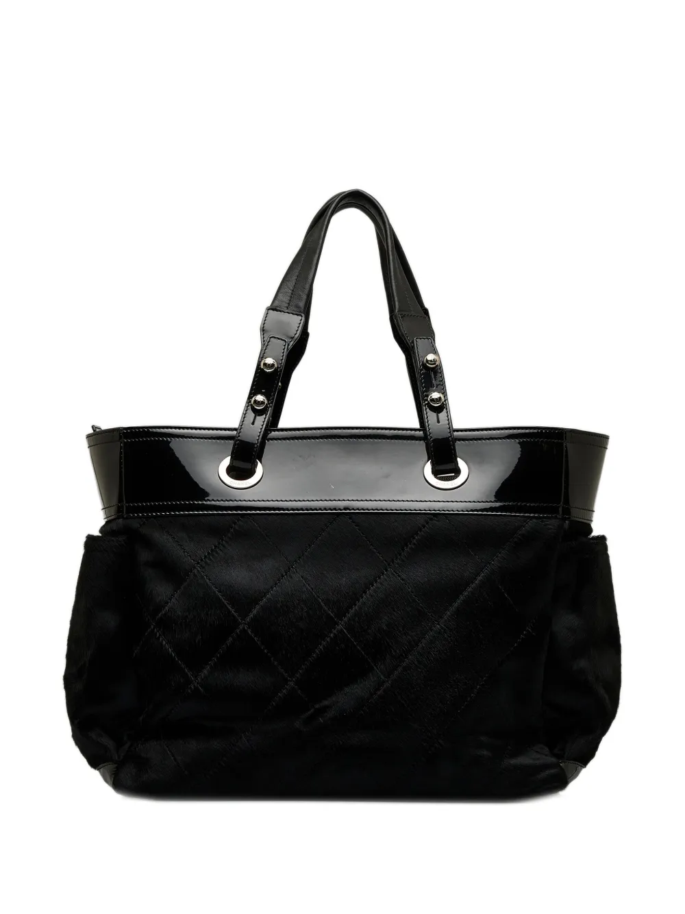 CHANEL Pre-Owned 2006-2008 large Paris Biarritz tote bag - Zwart