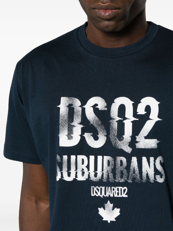 DSQUARED2 Graphic T-Shirt, Navy Blue