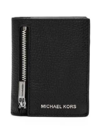 BRAND NEW Michael outlet Kors black leather wallet