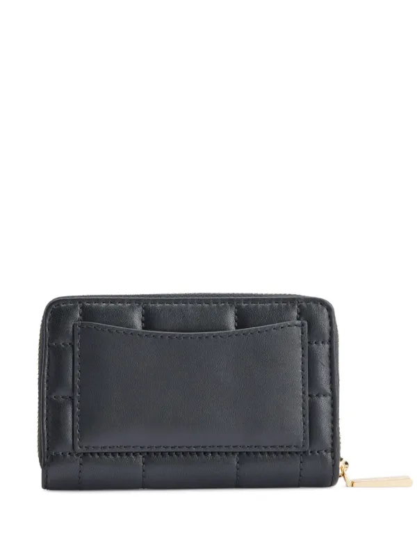 Michael Kors Small Jet Set Quilted Wallet Black FARFETCH HK