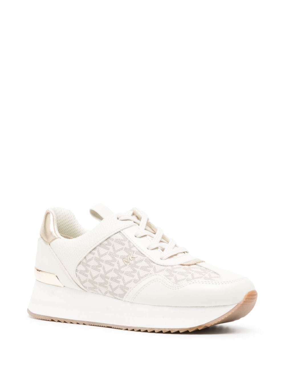 Michael Kors Raina logo-jacquard Platform Sneakers - Farfetch