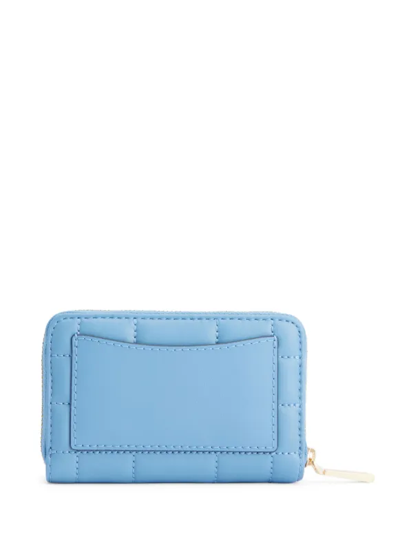 Blue michael kors wallet best sale