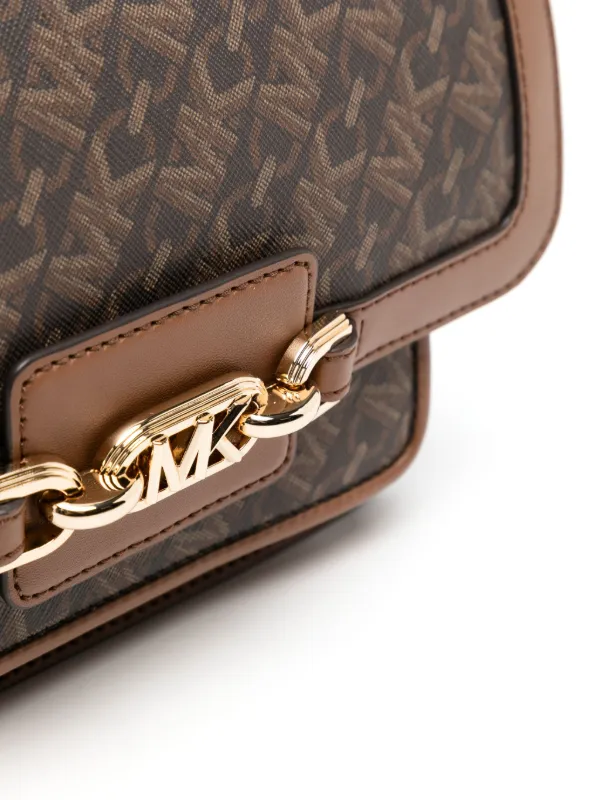 Michael Kors Large Heather Shoulder Bag | Brown | FARFETCH AO Michael Kors Large Heather Shoulder Bag | Brown | FARFETCH AO