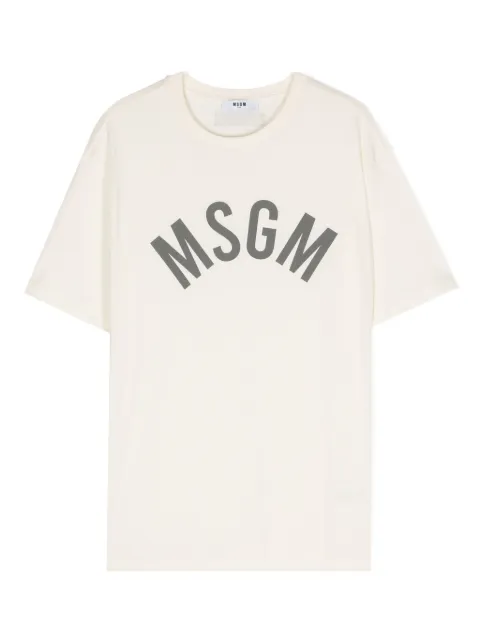MSGM Kids logo-print T-shirt