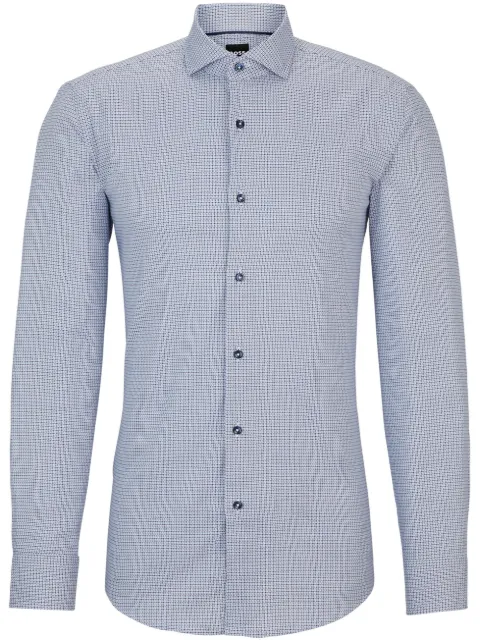 BOSS Camisa com estampa monograma