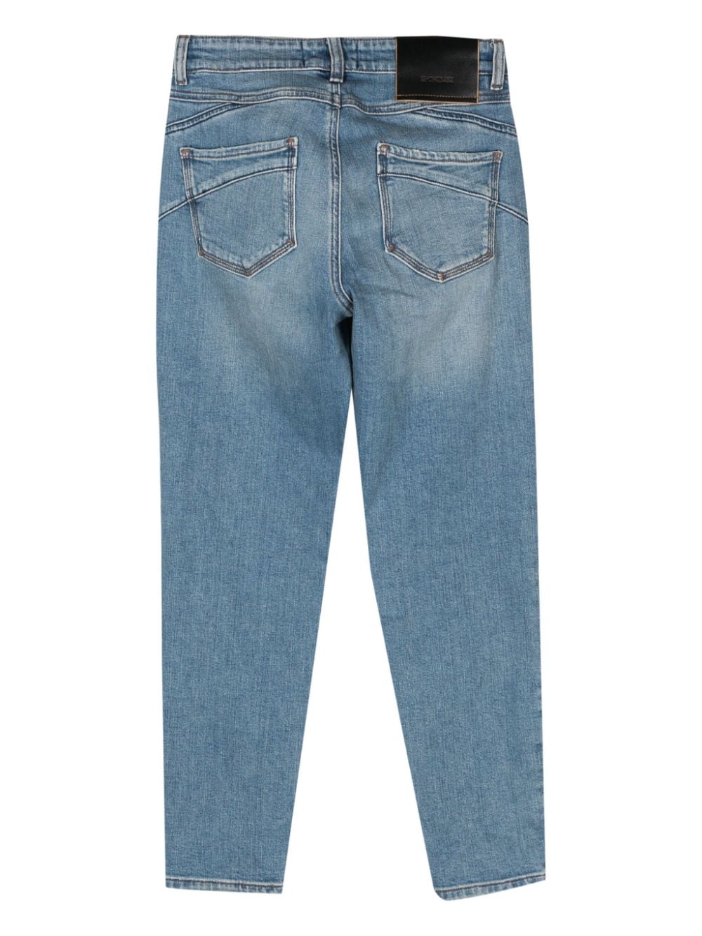 SPORTMAX MID-RISE TAPERED JEANS 