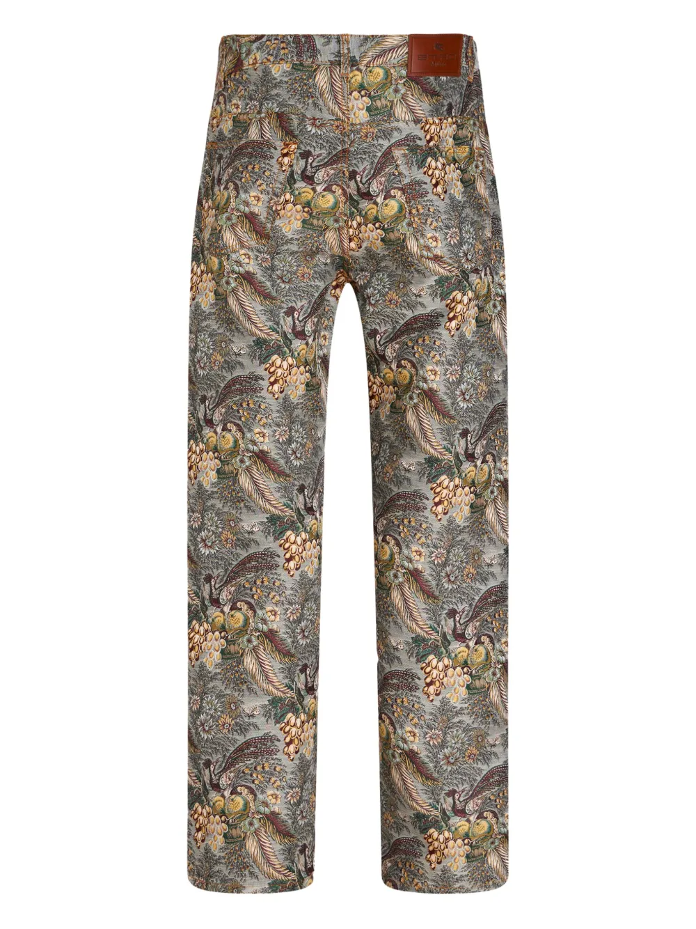 Affordable ETRO floral-jacquard straight jeans Men