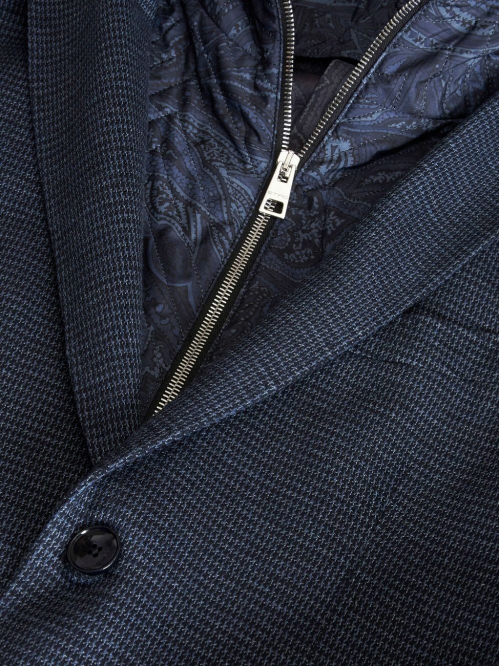 ETRO Gelaagde blazer Blauw