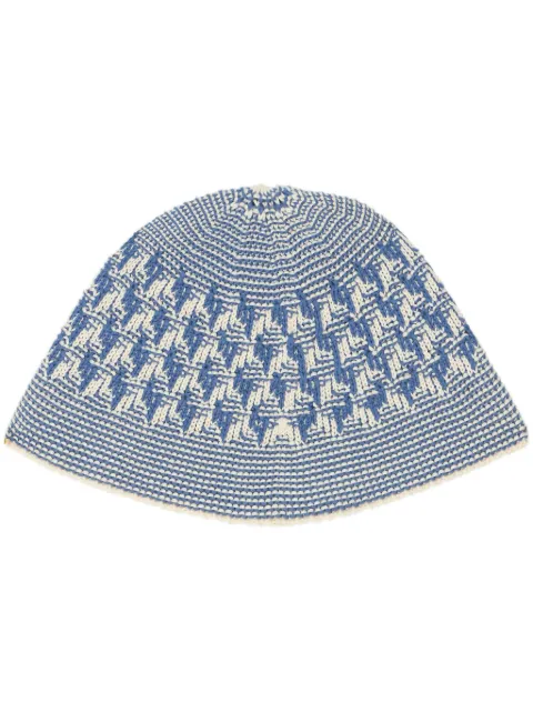 ETRO abstract-pattern cotton beanie