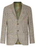 ETRO checked houndstooth blazer - Brown