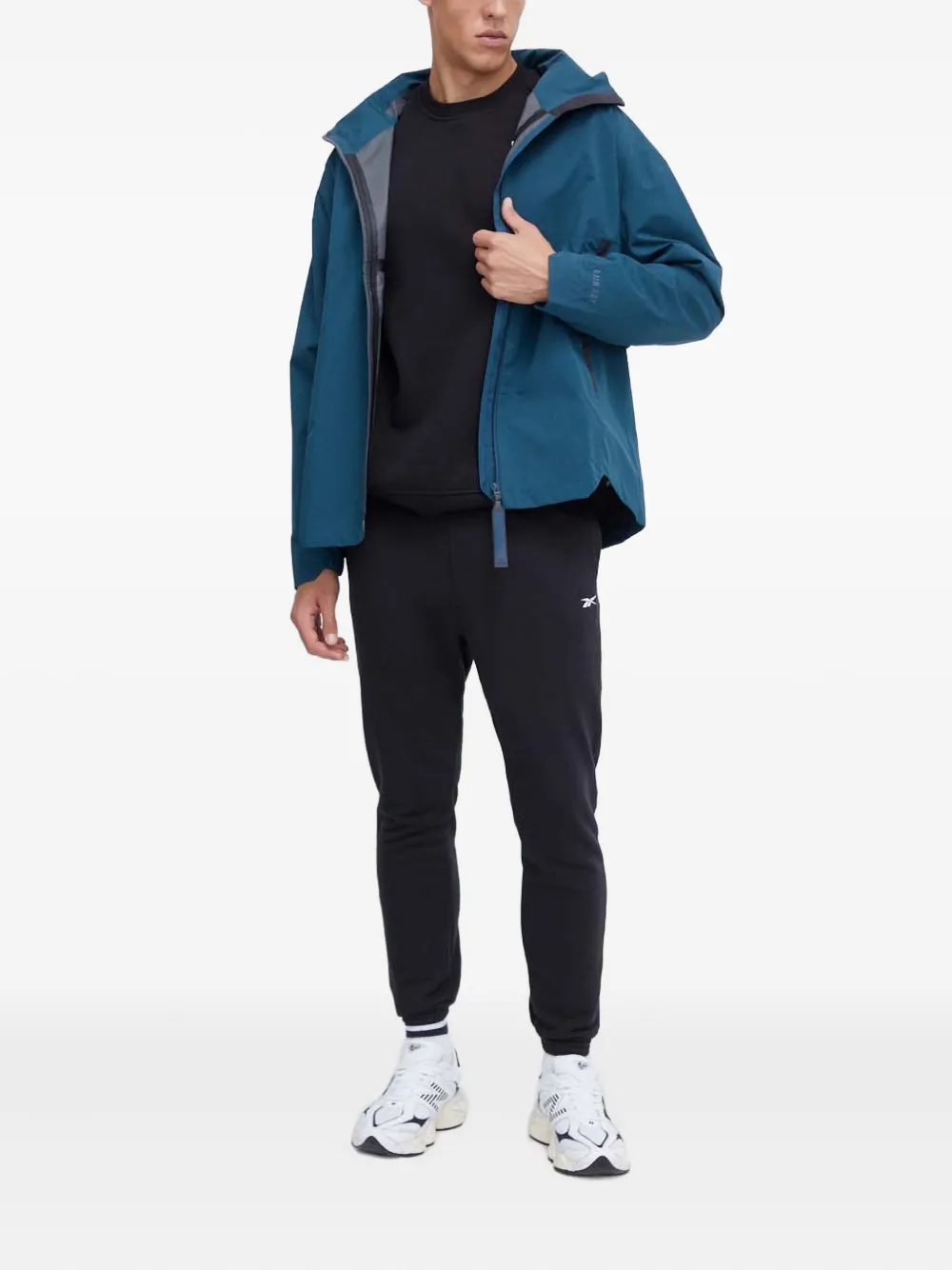 adidas hooded logo-print jacket | Hooded Jackets | Image 2