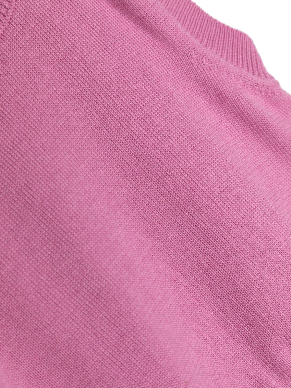 Shop Simonetta Cotton-cashmere Blend Knitted Top In Pink