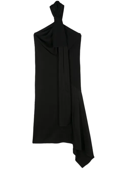 Robe asymétrique à détail noué - Givenchy - Modalova