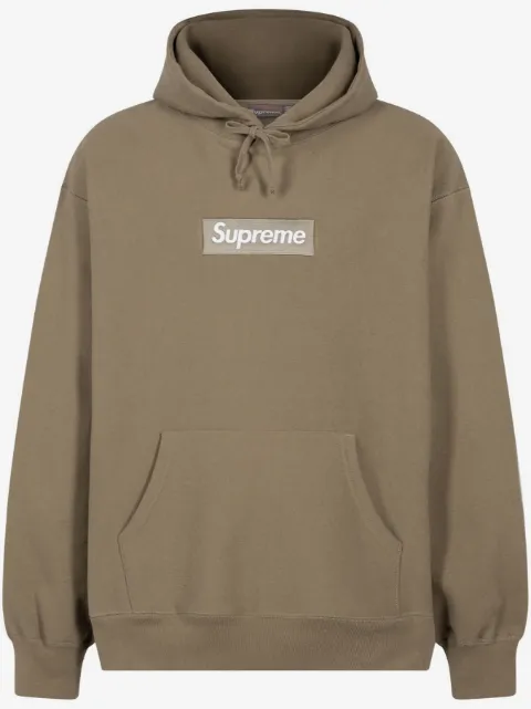 Supreme Box Logo cotton hoodie