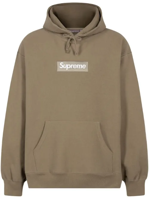 Hoodie Box Logo en coton - Supreme - Modalova