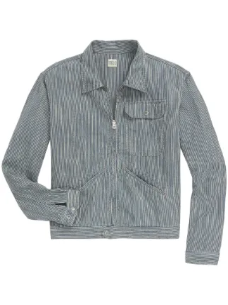 Ralph Lauren ストライプジャケットL　ヒッコリー　RRL Ralph Lauren ストライプジャケットL ヒッコリー RRL