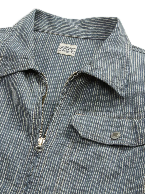 Ralph Lauren RRL ストライプ シャツジャケット | ブルー | FARFETCH JP
