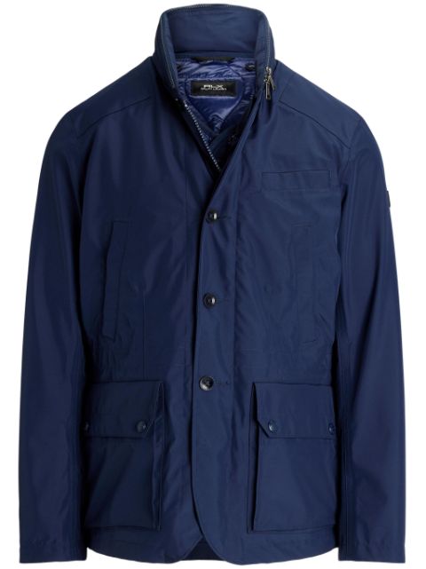 RLX Ralph Lauren deatchable-hood quilted-liner jacket