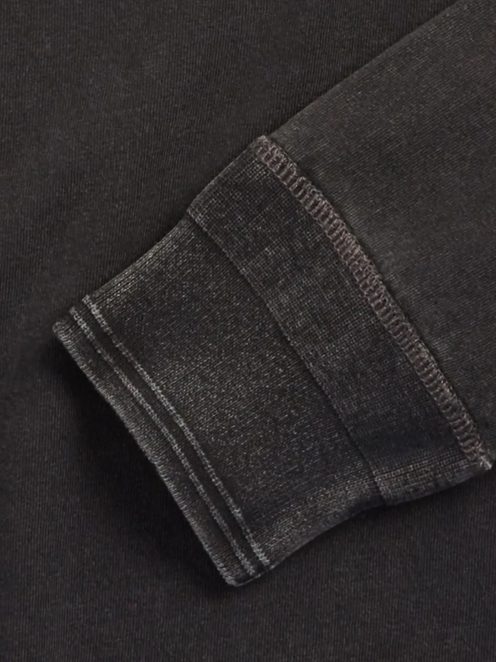 Ralph Lauren RRL Henley top met lange mouwen Zwart