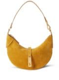 Polo Ralph Lauren mini Polo ID suede shoulder bag - Yellow