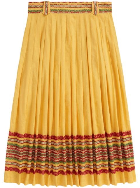 Ralph Lauren RRL Maria cotton-voile skirt
