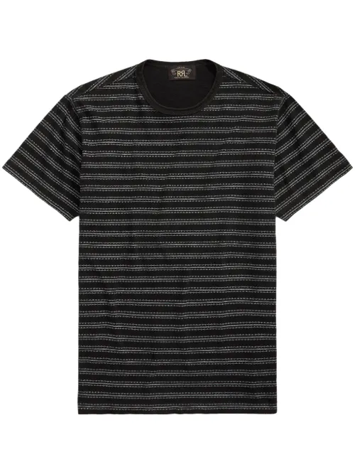 T-shirt en coton à rayures - Ralph Lauren RRL - Modalova